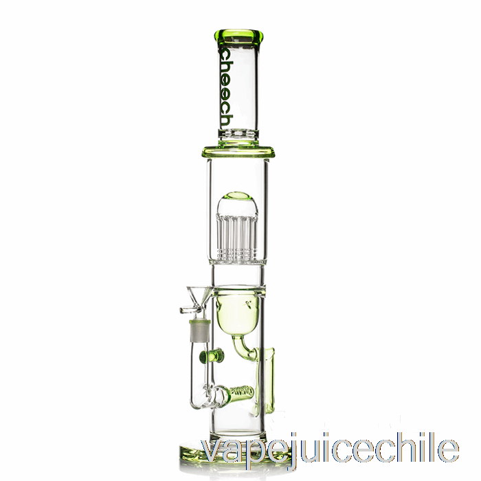 Vape Chile Cheech árbol De Vidrio Reciclador Big Rig Bong Verde